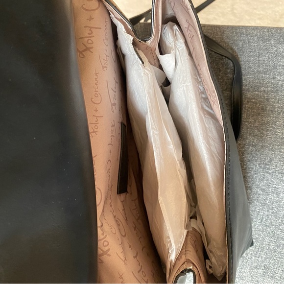 FOLEY + CORINNA Black Satchel Crossbody Bag - Picture 5 of 9